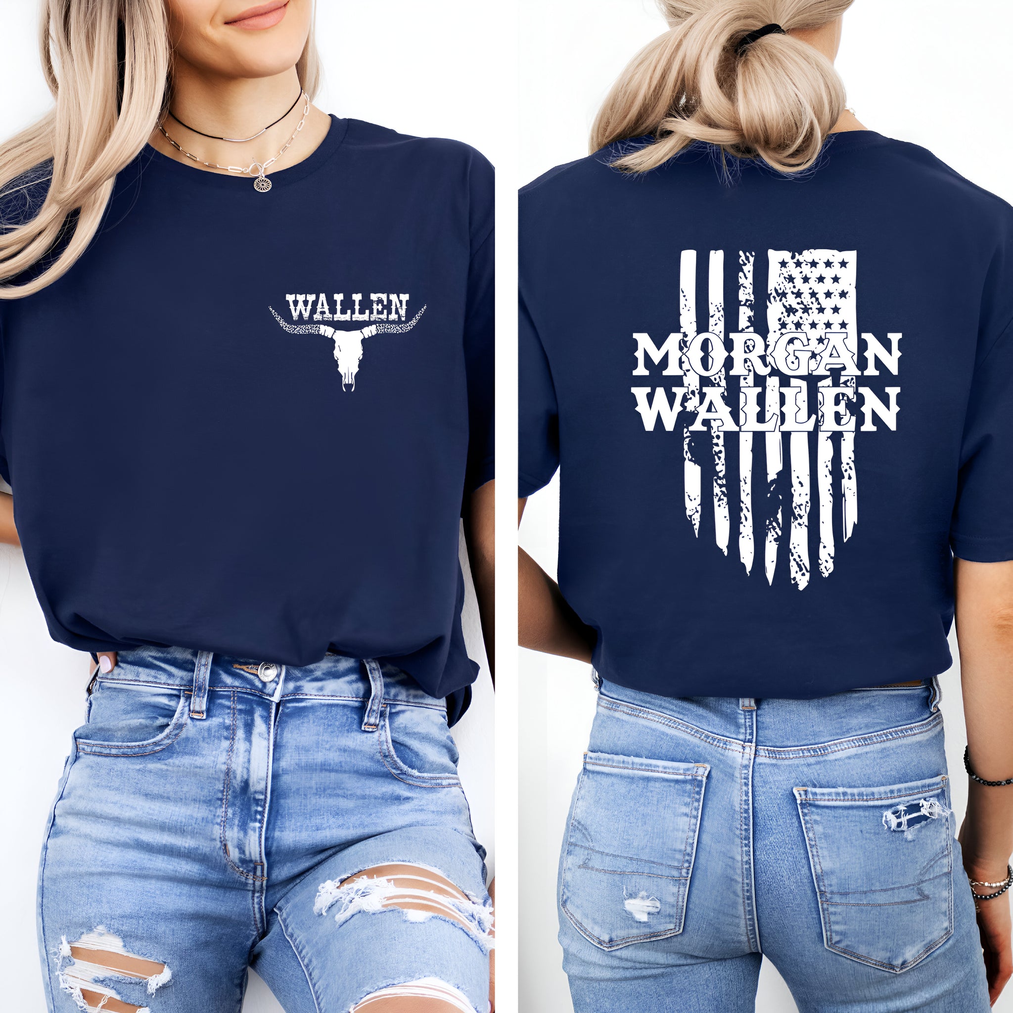 Morgan Wallen Shirt, Wallen Bull Skull Tee, Country Music Tee, Cowgirl Shirt, Bullhead Shirt, Western Shirt, Morgan Wallen Unisex Shirt,  MS2007 01