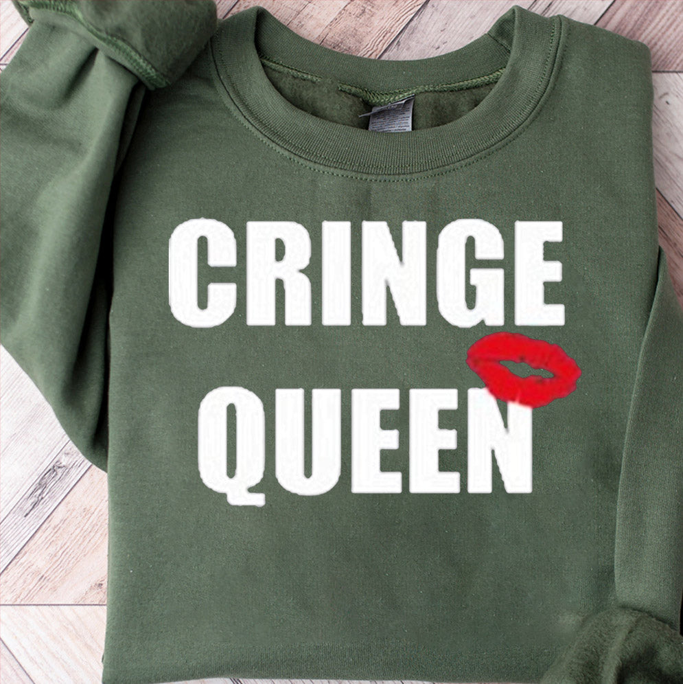 Natalie Tran Cringe Queen T Shirt, Sweatshirt, Hoodie And Tank Top