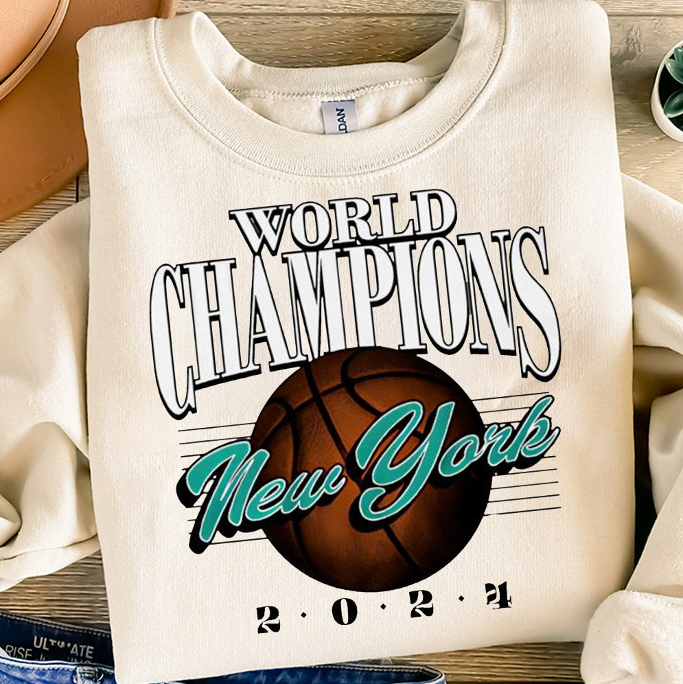New York Basketball World Champions 2024 T-Shirts, Sweatshirt, Hoodie