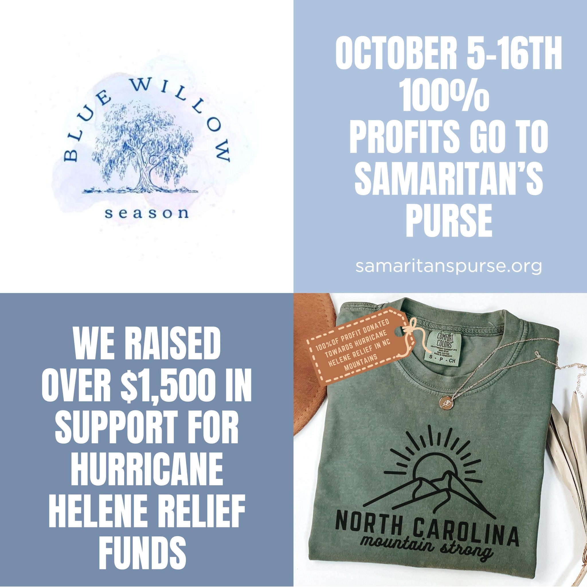 North Carolina Mountain Strong Comfort Colors? T-Shirt  Western NC Strong Tee I Hurricane Helene Tee I NC Local T-Shirt I NC Mountain Tee TMC
