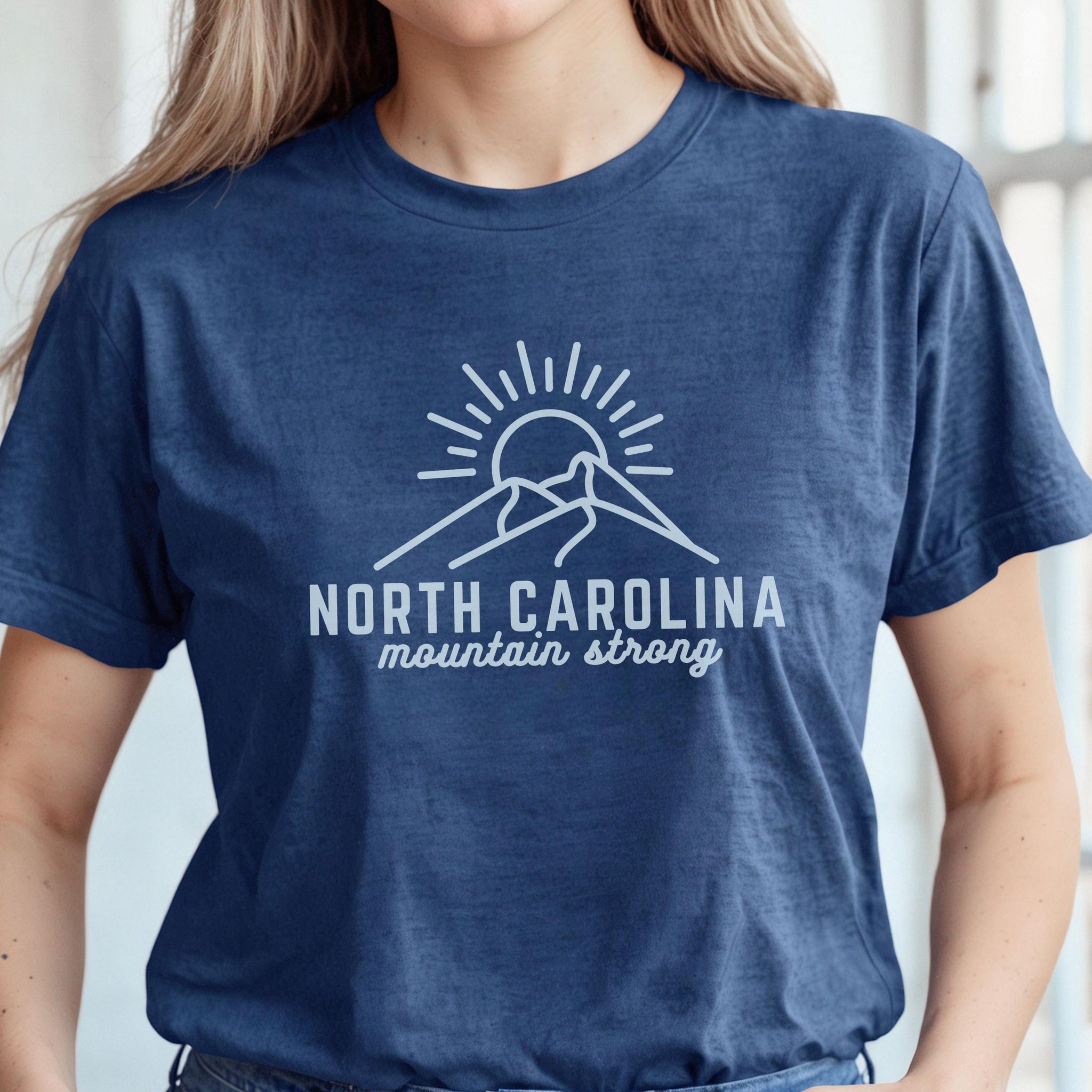 North Carolina Mountain Strong Comfort Colors? T-Shirt  Western NC Strong Tee I Hurricane Helene Tee I NC Local T-Shirt I NC Mountain Tee TMC