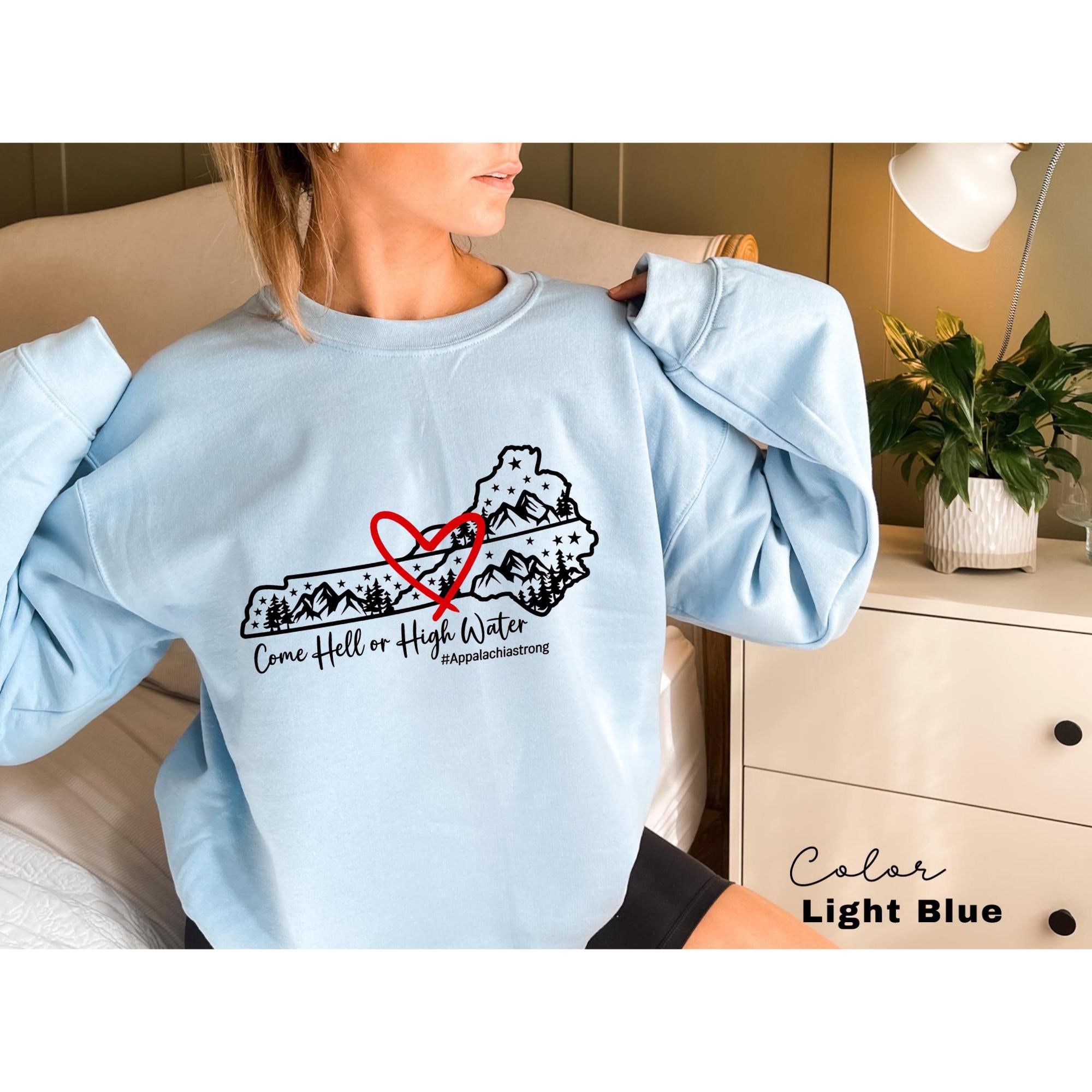 North Carolina Strong Comfort Colors Shirt 100 of Profits Donated NC Mountains Hurricane Relief Funds Bible Verse Tee Benefit Fundraising TMC