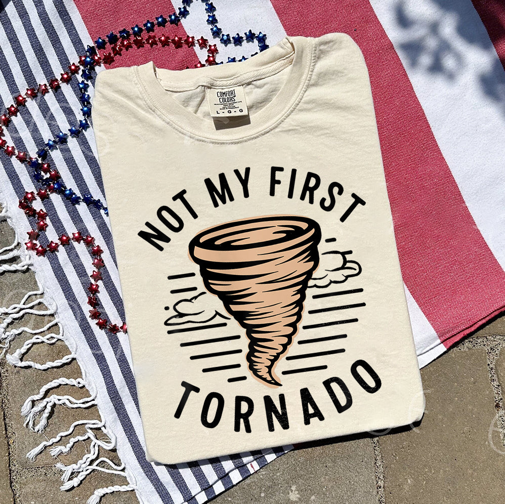 2 matNot My First Tornado While Storm Twister Hurricane Weather T-Shirt, Glen Powell Tshirt, Powell Sweatshirt V4, Twisters With Glen Powell Retro Movie Poster Vintage Unisex Shirt, Trendy Shirt