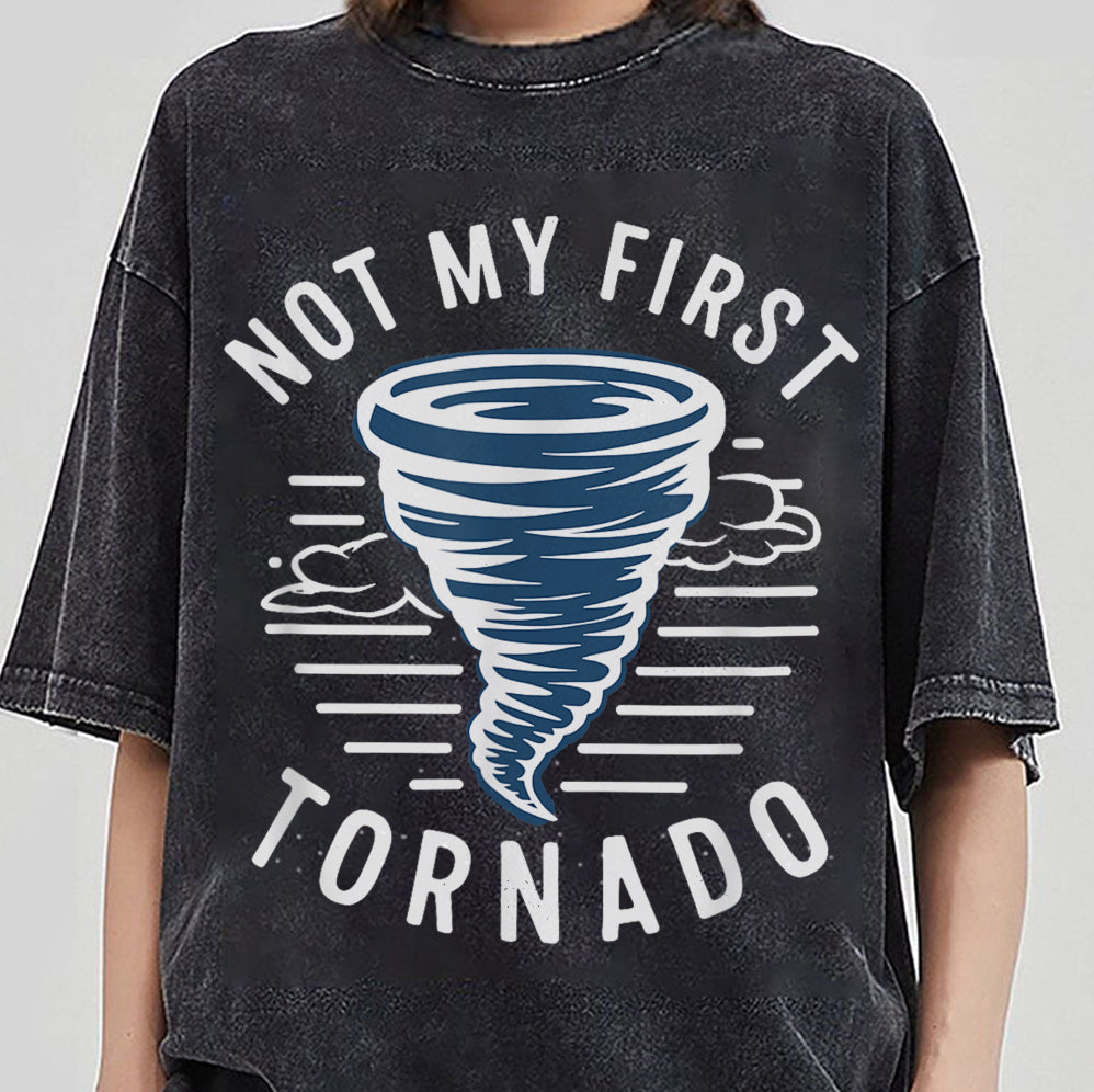 2 matNot My First Tornado While Storm Twister Hurricane Weather T-Shirt, Glen Powell Tshirt, Powell Sweatshirt V4, Twisters With Glen Powell Retro Movie Poster Vintage Unisex Shirt, Trendy Shirt