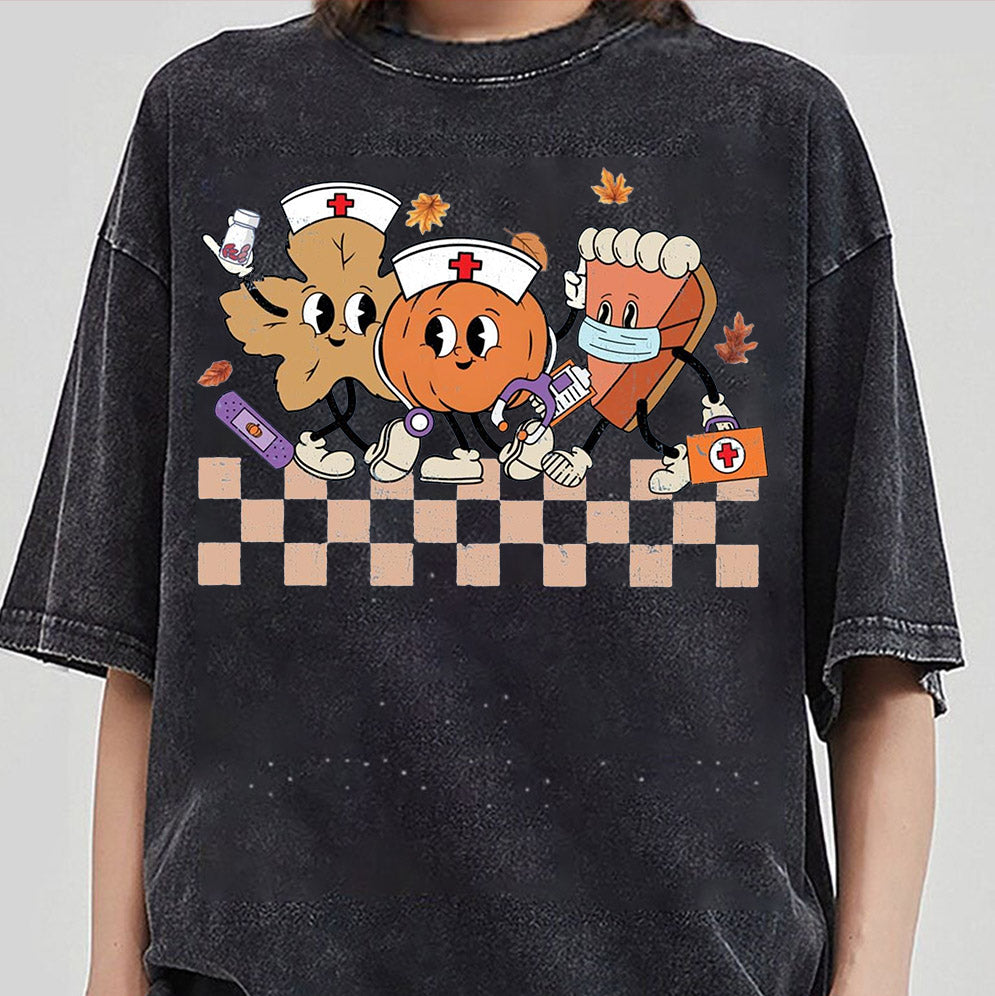 Nurse Thanksgiving Shirt, Thankful Nurse Shirt, Funny Nurse Shirt, Thanksgiving Gifts For Nurse Nursing Students