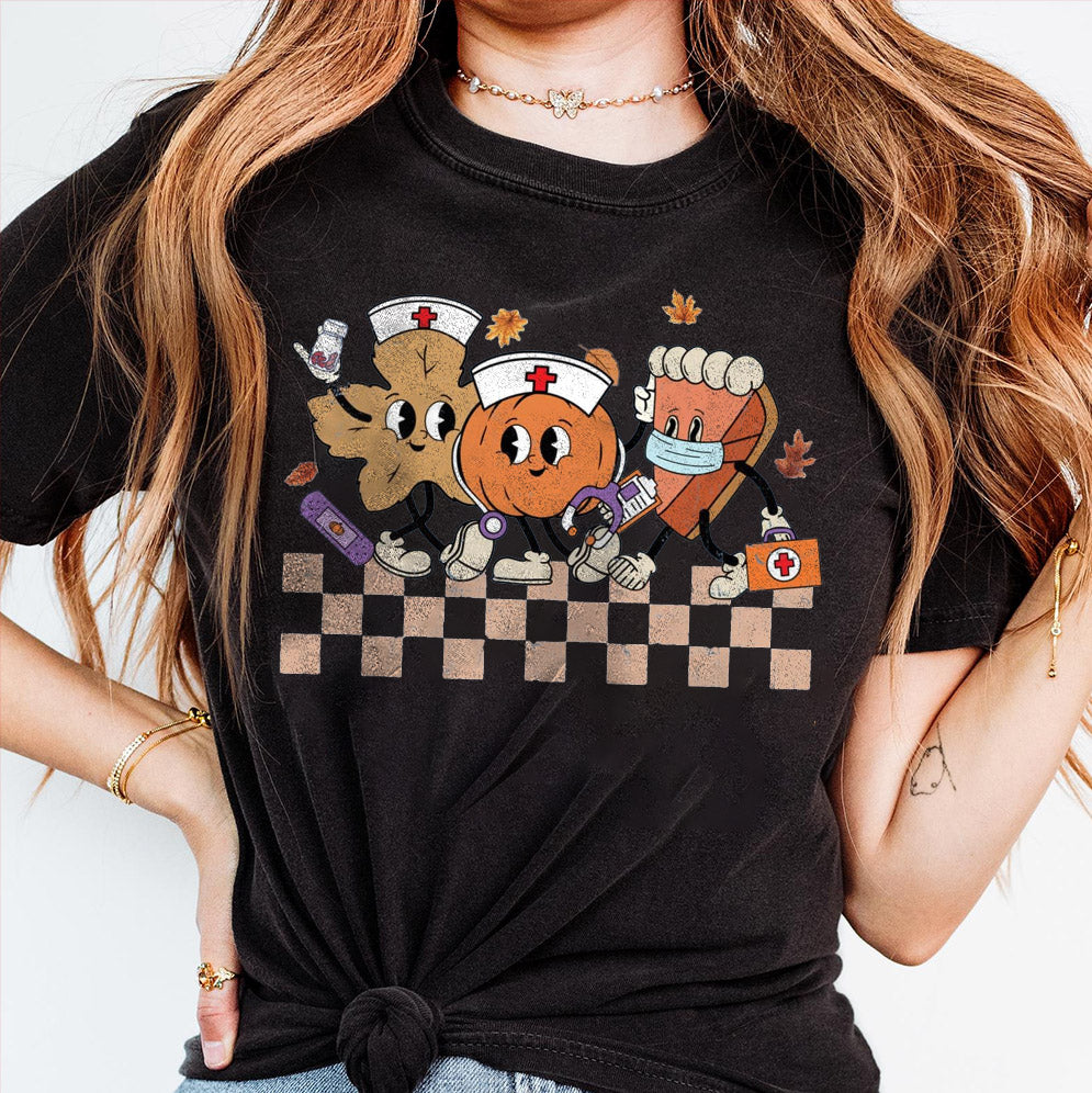 Nurse Thanksgiving Shirt, Thankful Nurse Shirt, Funny Nurse Shirt, Thanksgiving Gifts For Nurse Nursing Students