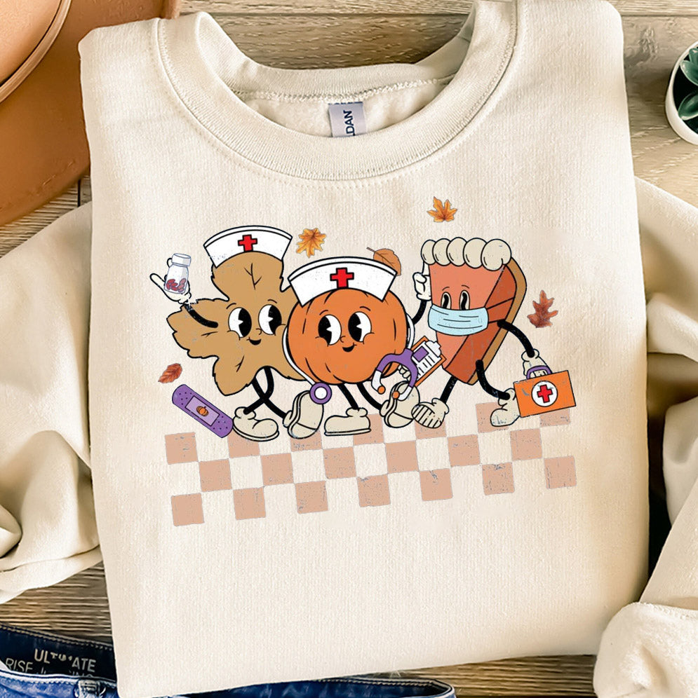 Nurse Thanksgiving Shirt, Thankful Nurse Shirt, Funny Nurse Shirt, Thanksgiving Gifts For Nurse Nursing Students