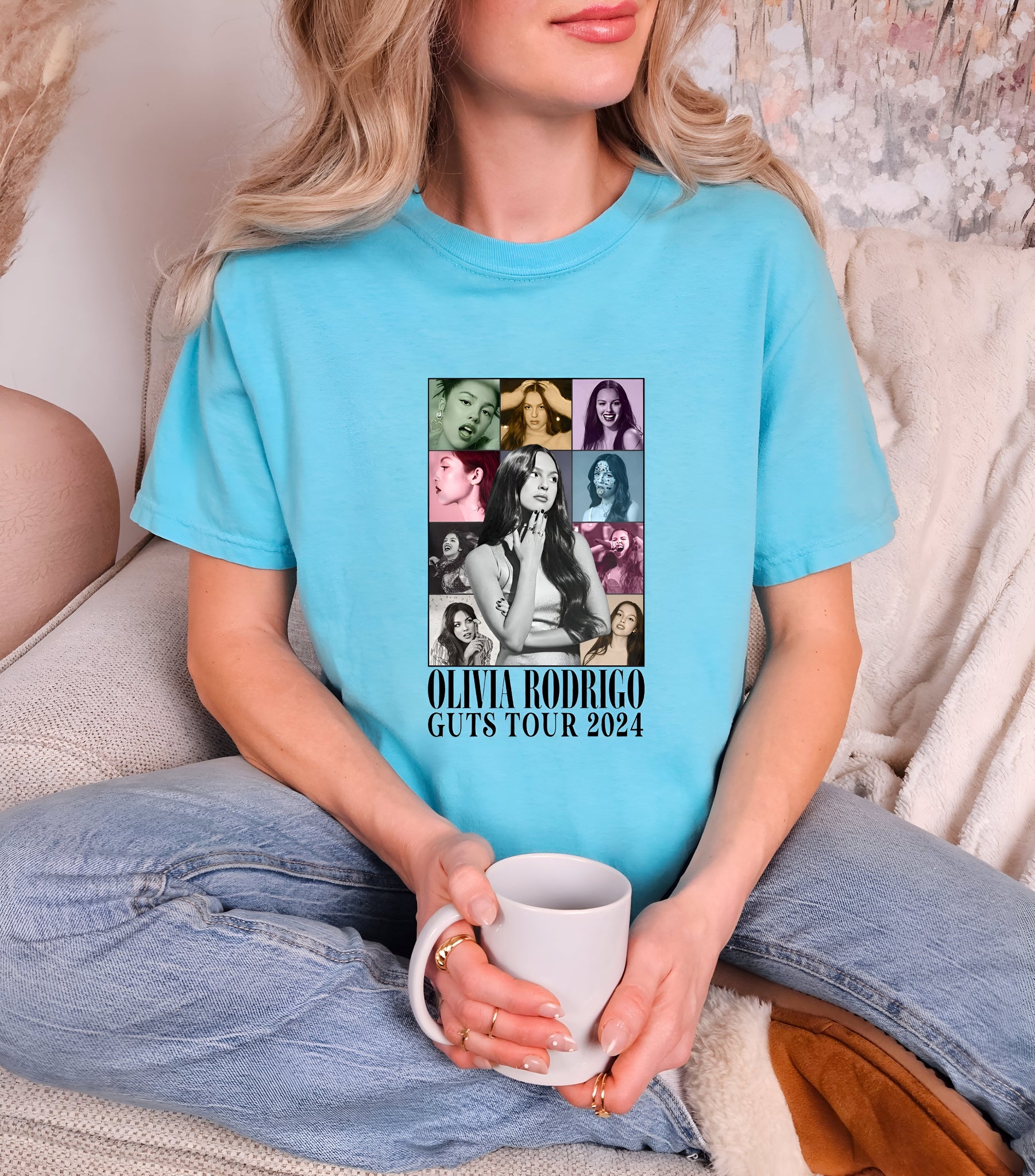 Olivia Rodrigo Guts World Tour Shirt, Guts Tour 2024 Shirt, Concert Shirt, Olivia Rodrigo Fans Shirt, Olivia Guts Merch, Music Concert Shirt 1