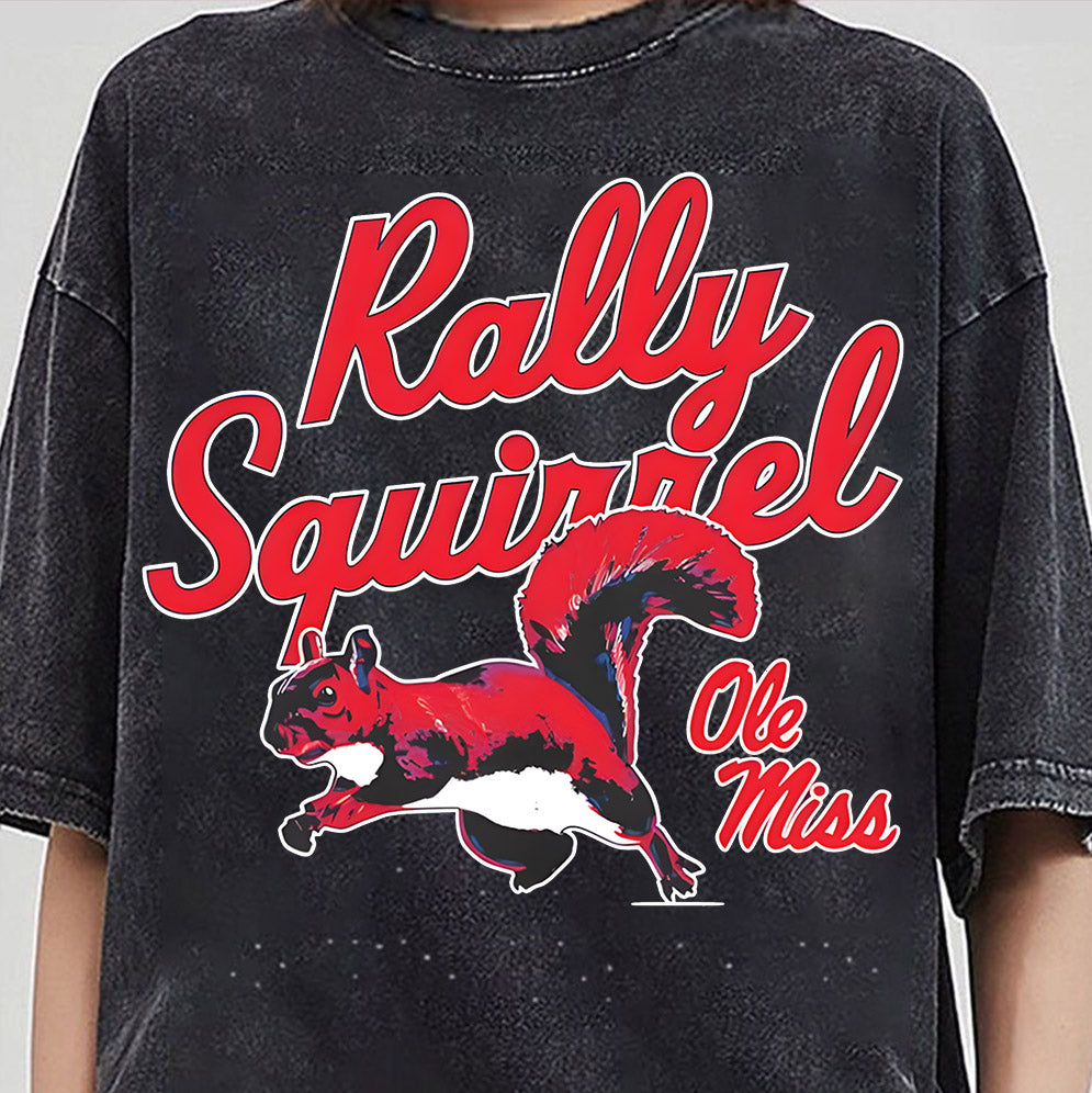 Ole Miss Rebels Football Rally Squirrel shirt, Sweatshirt, Hoodie And Tank Top