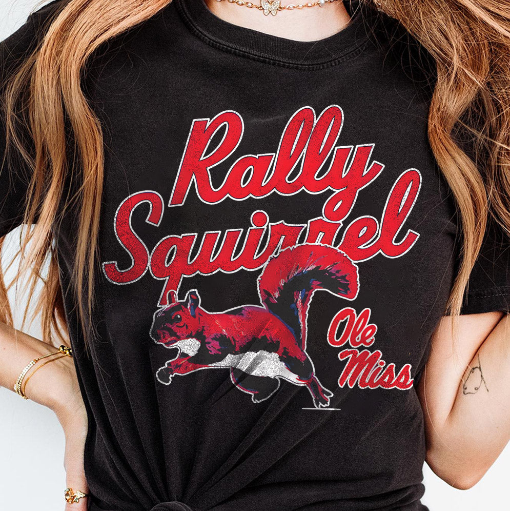 Ole Miss Rebels Football Rally Squirrel shirt, Sweatshirt, Hoodie And Tank Top
