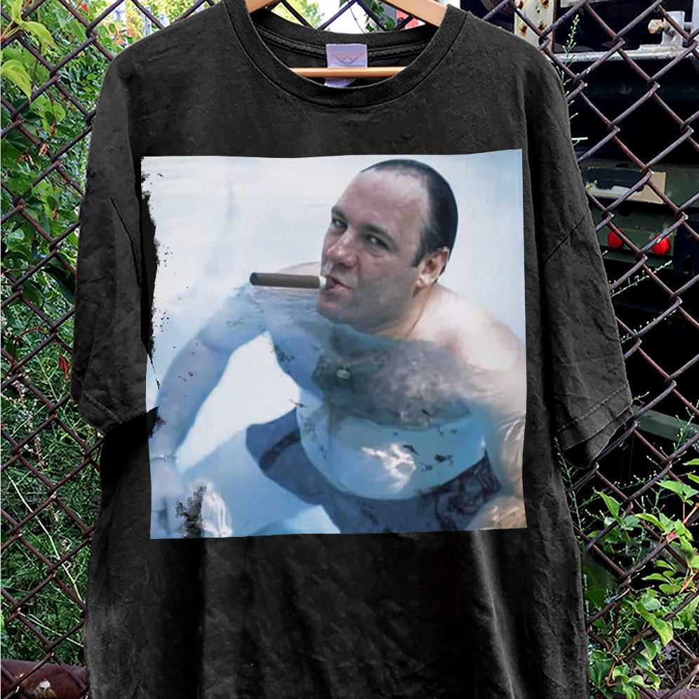 Olivia Cooke Wearing The Tony Soprano Shirt