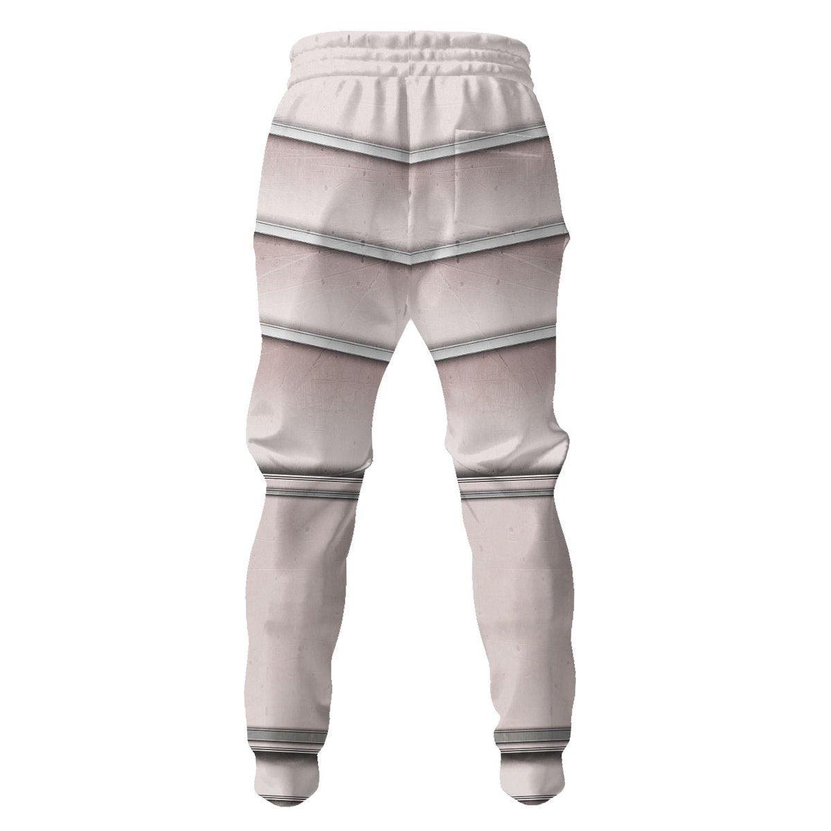 Order Of The Sacred Rose Warhammer Costume Hoodie Jogger,Order Of The Sacred Rose Marines Cosplay 3D Hoodie Pants, Warhammer 3D Tracksuit 