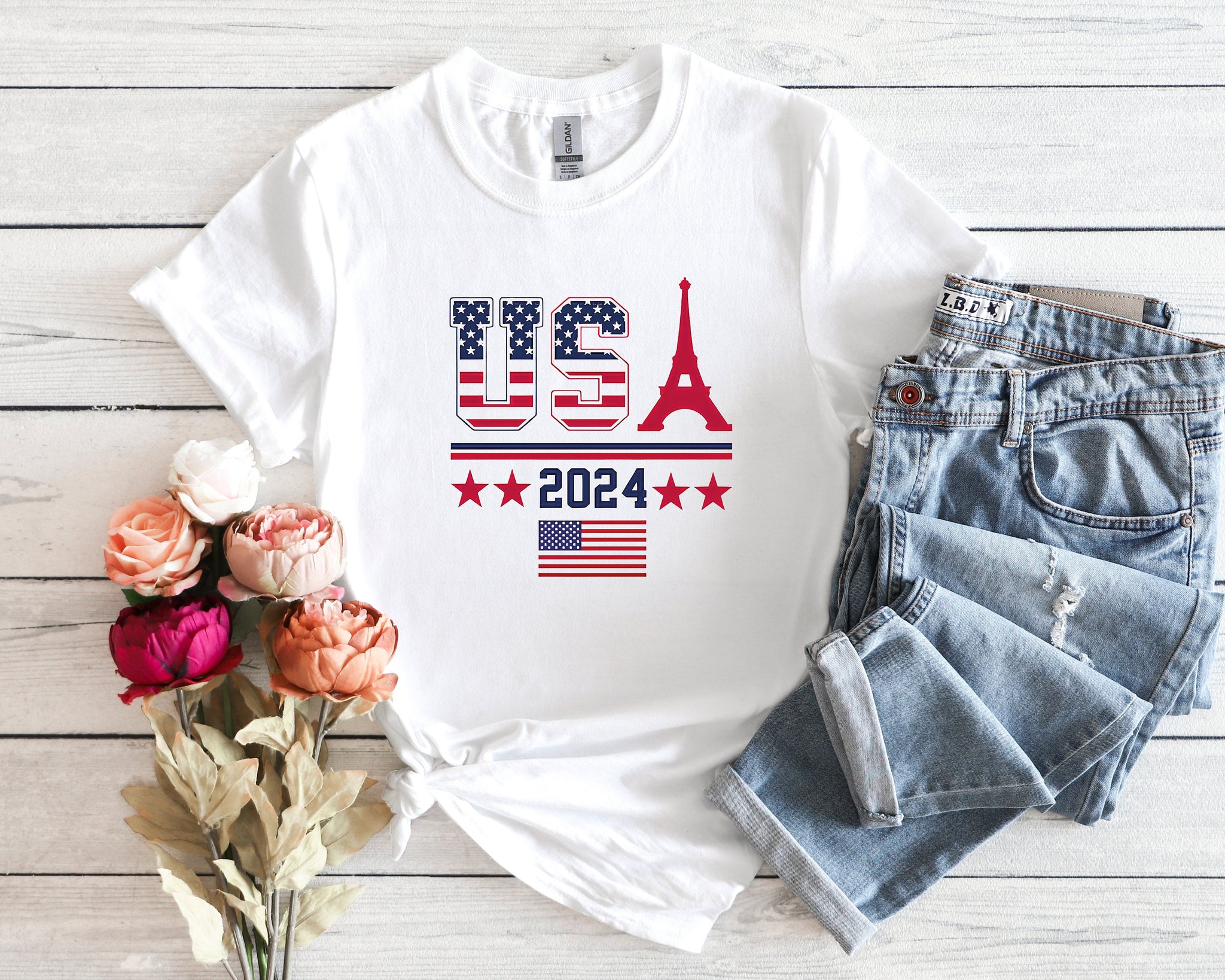Paris Olympics Shirt, Team USA Olympic Shirt, Olympic 2024 Shirt, Summer Olympics 2024 Shirt TD3007 06