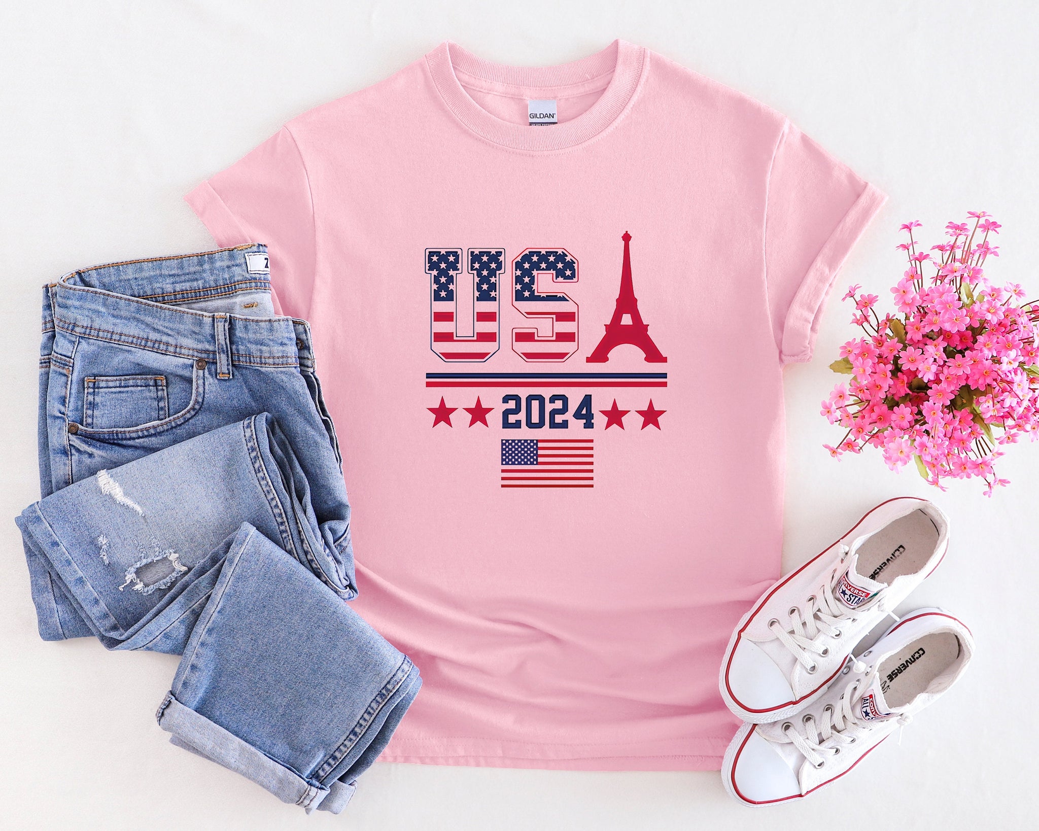 Paris Olympics Shirt, Team USA Olympic Shirt, Olympic 2024 Shirt, Summer Olympics 2024 Shirt TD3007 06