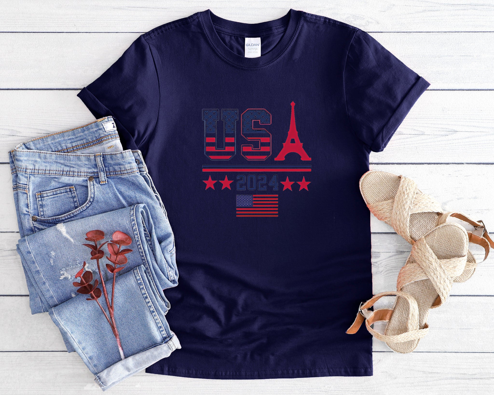Paris Olympics Shirt, Team USA Olympic Shirt, Olympic 2024 Shirt, Summer Olympics 2024 Shirt TD3007 06