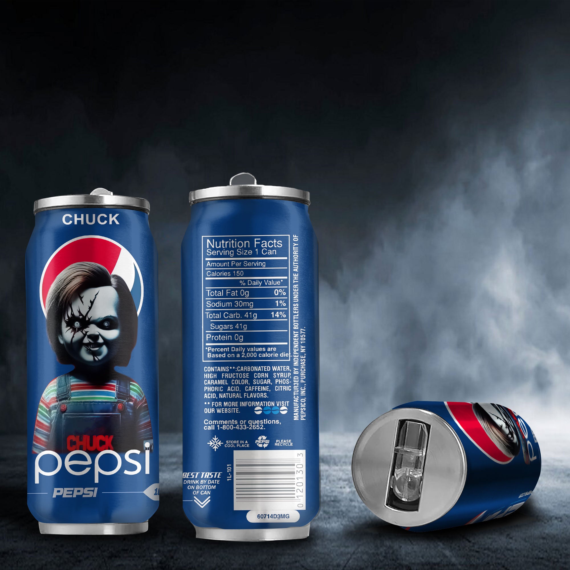 Pepsi Drink chucky Halloween Insulated Tumbler Stainless Steel Water - 16Oz 769900_parent tumb1