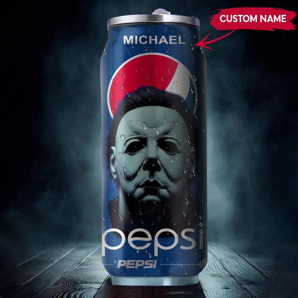 Pepsi Drink Michael Halloween Insulated Tumbler Stainless Steel Water - 16Oz 939486_parent tumb1