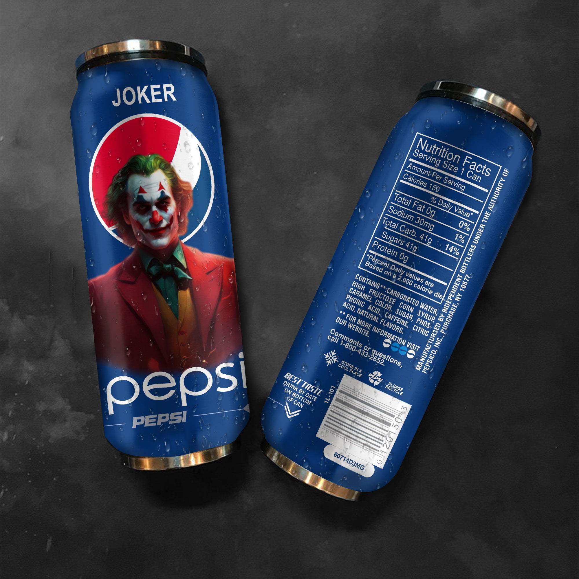 Pepsi Joker Halloween Insulated Tumbler Stainless Steel Water ? 16Oz tumb1