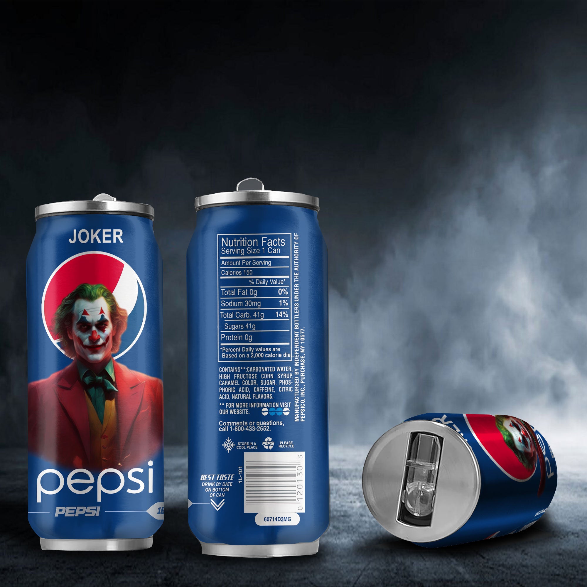 Pepsi Joker Halloween Insulated Tumbler Stainless Steel Water ? 16Oz tumb1