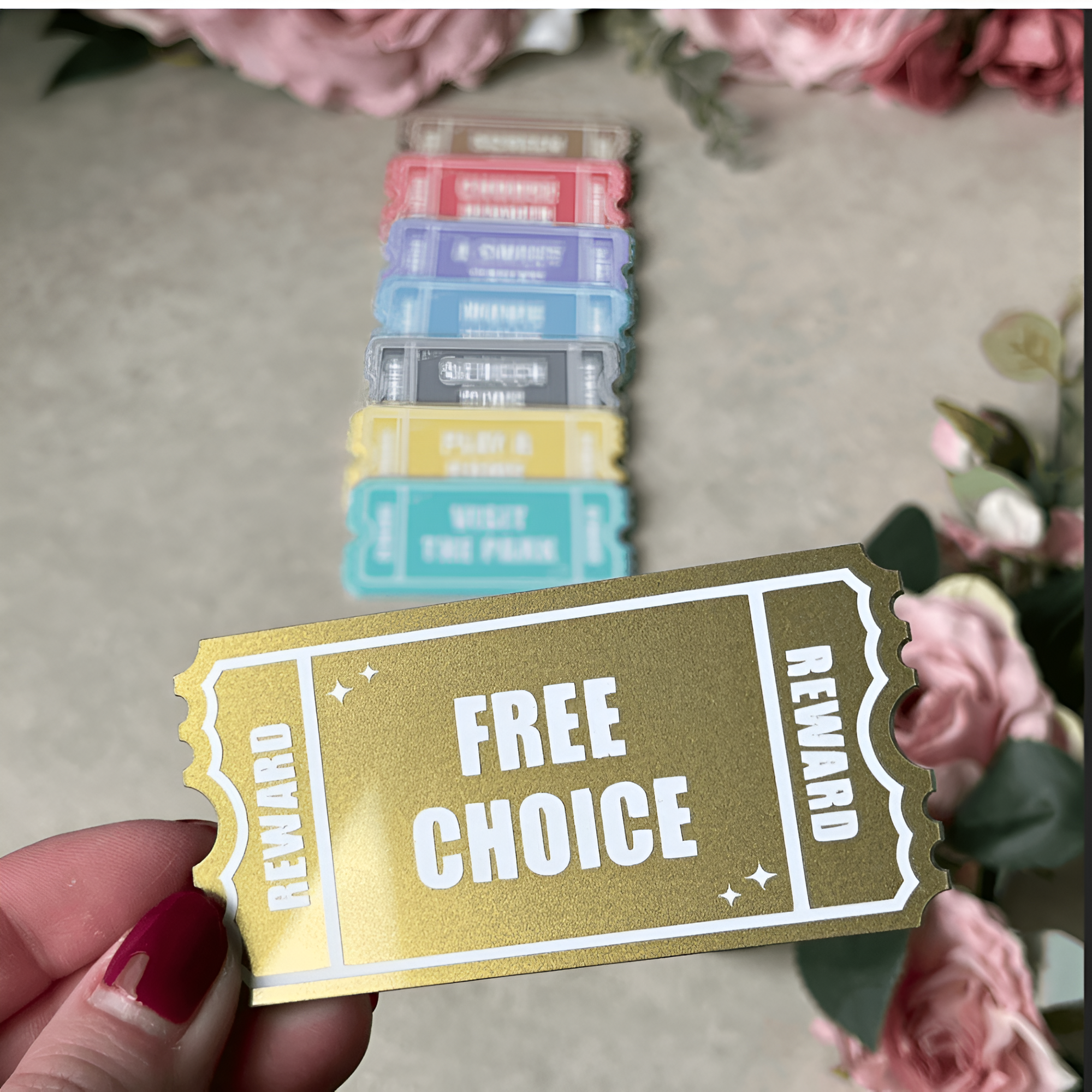 Personalised reward jar and reward token for daily routines and good behaviour REJAR