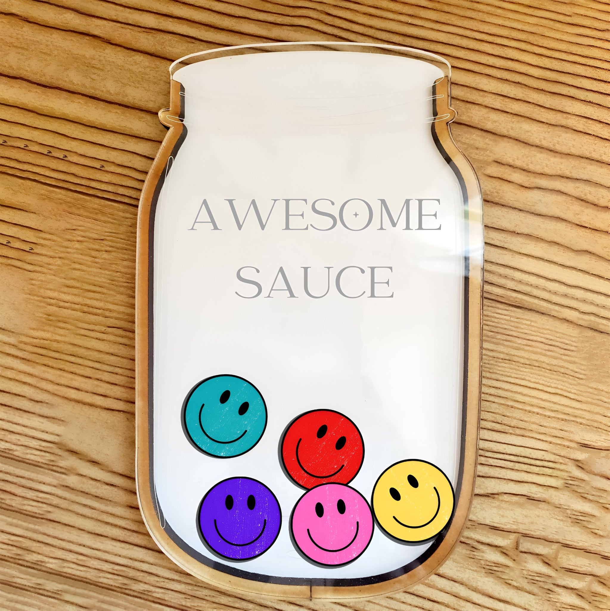 Personalizable Awesome Sauce Reward Jar -  Awesome Achievements Jar for Kids REJAR