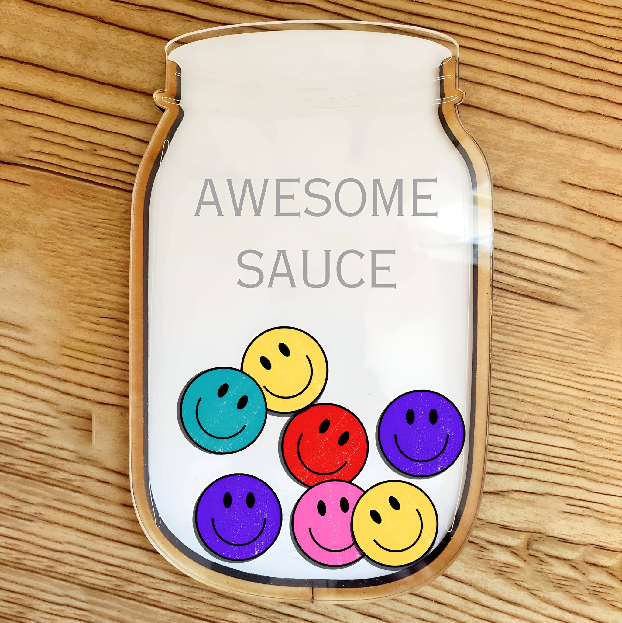 Personalizable Awesome Sauce Reward Jar -  Awesome Achievements Jar for Kids REJAR