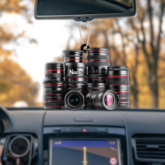 Personalized Camera Ornament, Camera Christmas Ornament, Photographer Ornament Gift, Cameraman Ornament, Photograph Ornament 2 HAOR0611