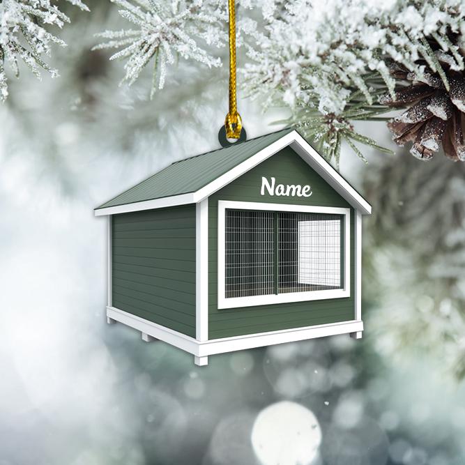 Personalized Chicken Coop Christmas Ornament, Chicken Farm Christmas Ornament, Farming Ornament, Farmer Gift, Farmhouse Decor HAOR0611