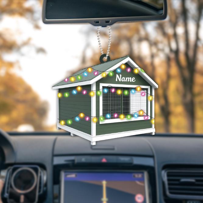 Personalized Chicken Coop Christmas Ornament, Chicken Farm Christmas Ornament, Farming Ornament, Farmer Gift, Farmhouse Decor HAOR0611