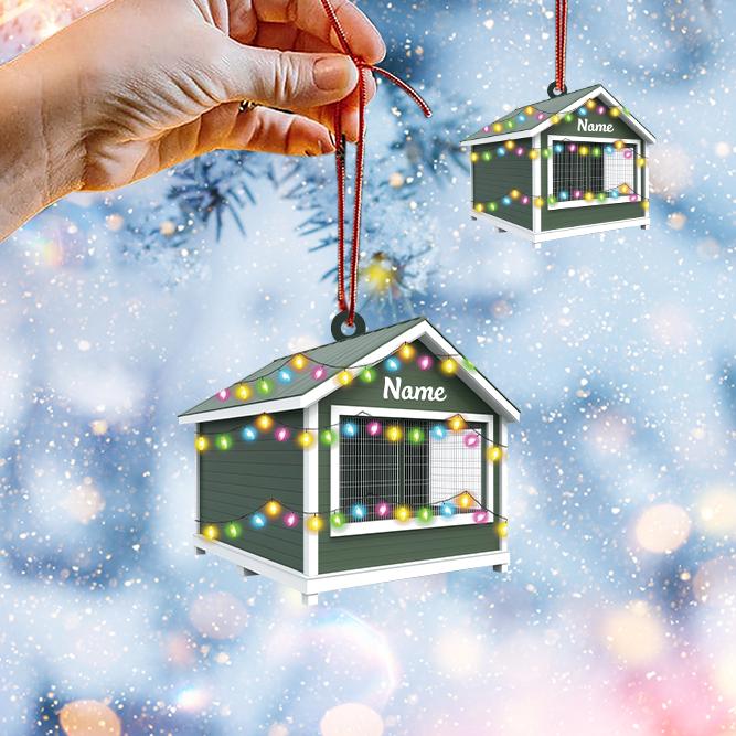 Personalized Chicken Coop Christmas Ornament, Chicken Farm Christmas Ornament, Farming Ornament, Farmer Gift, Farmhouse Decor HAOR0611