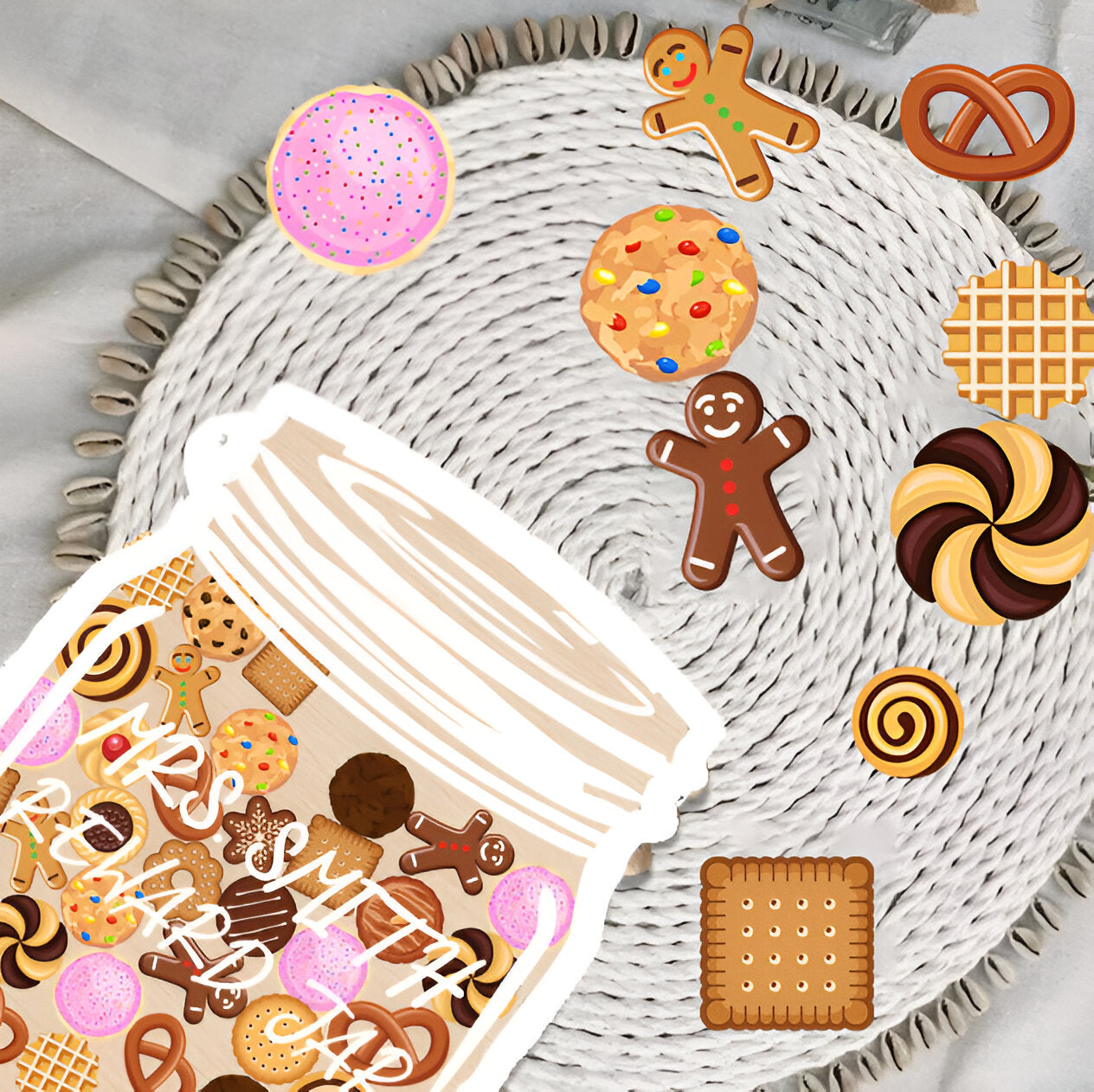 Personalized Cookies And Biscuit Reward Jar REJAR
