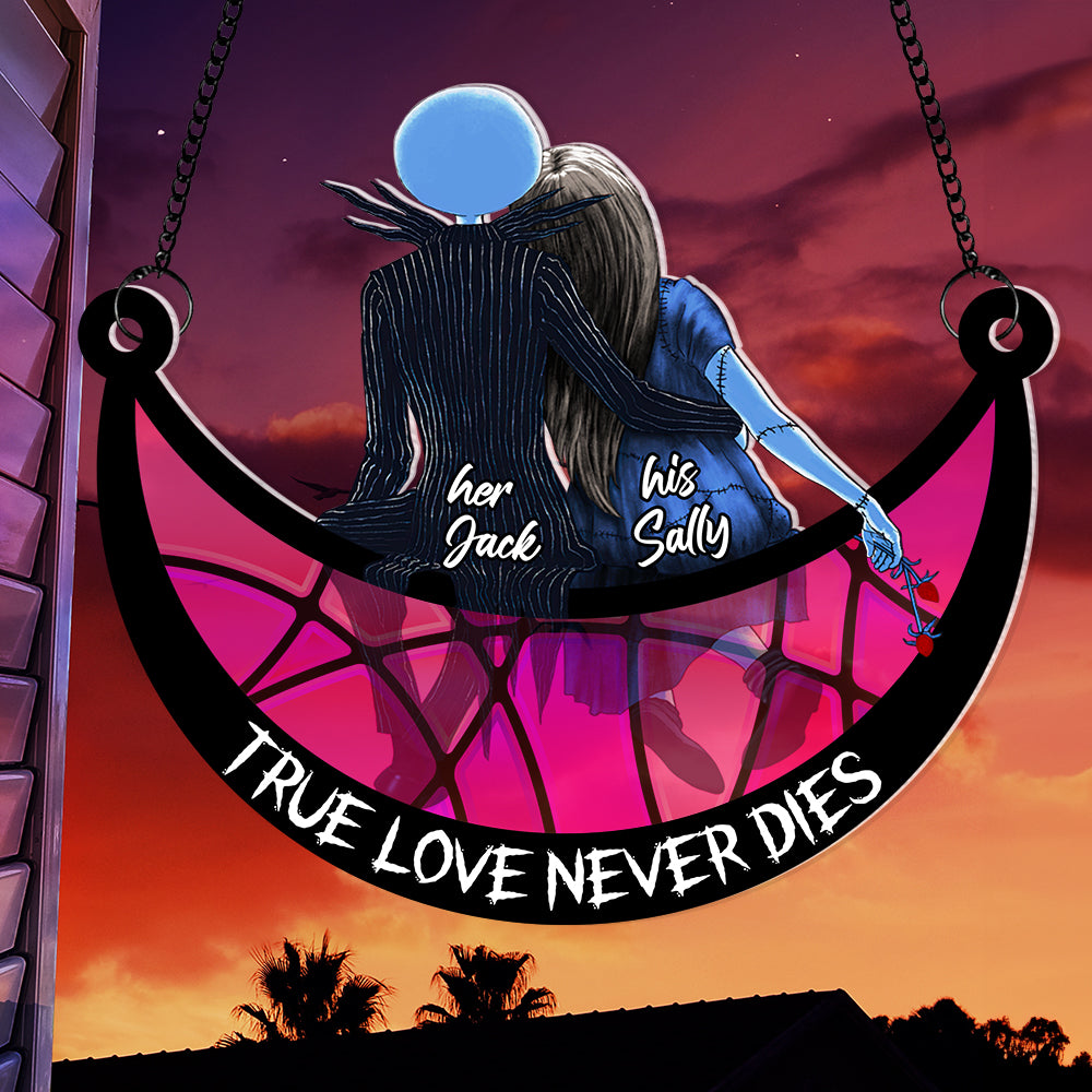 Personalized Gifts For Couple Suncatcher Ornament 3  ORHA2208