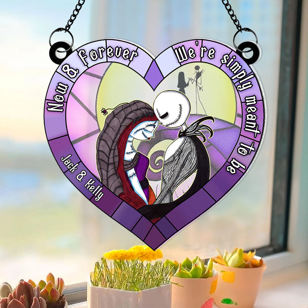 Personalized Gifts For Couple Suncatcher Ornament 4  ORHA2208