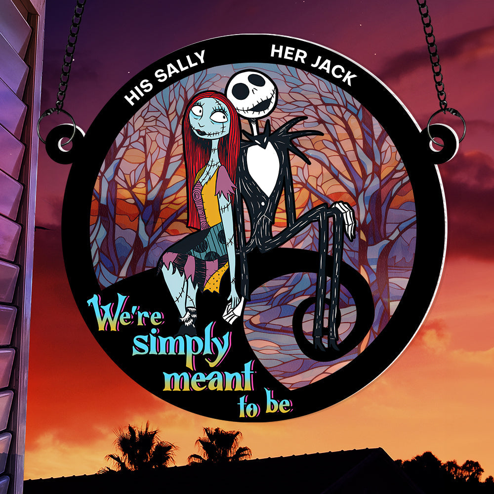 Personalized Gifts For Couple Suncatcher Ornament 5  ORHA2208