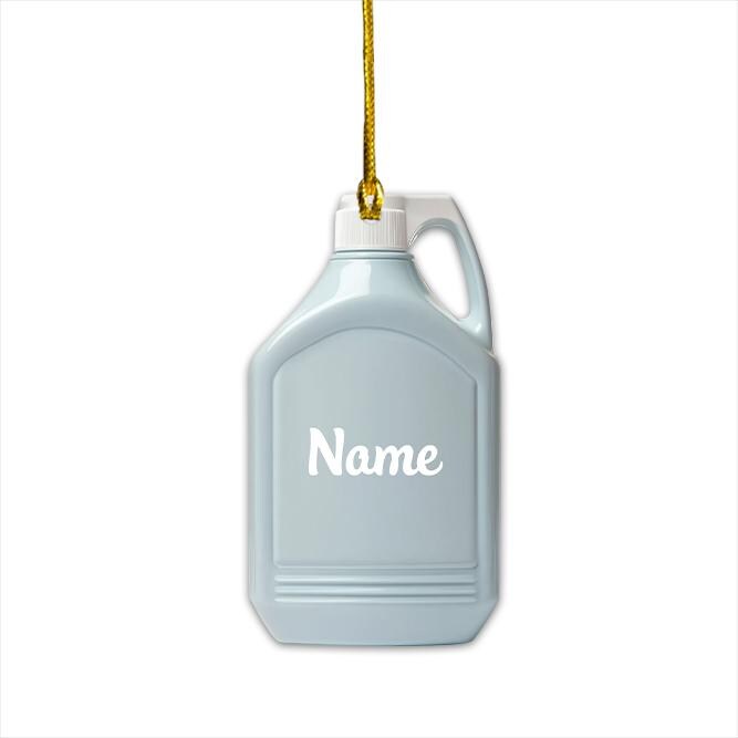 Personalized Laundry Detergent Ornament, Laundry Clothes Christmas Ornament, Laundry Room Hanging Ornament, Laundry Room Decor HAOR0611