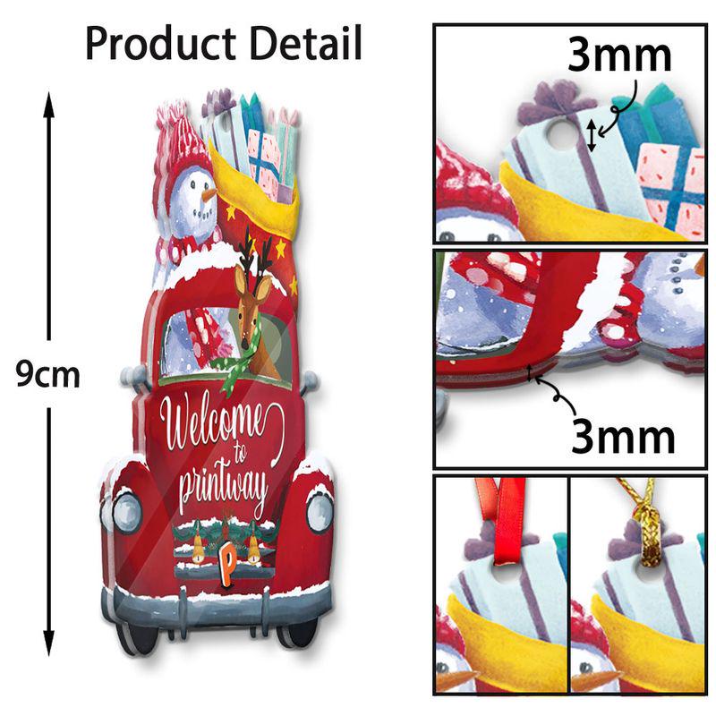 Personalized Pilates equipment Ornament, Pilates Gifts, 2D FLAT ornament, gift for her, Christmas pilates ornament, funny idea gift HOCT21