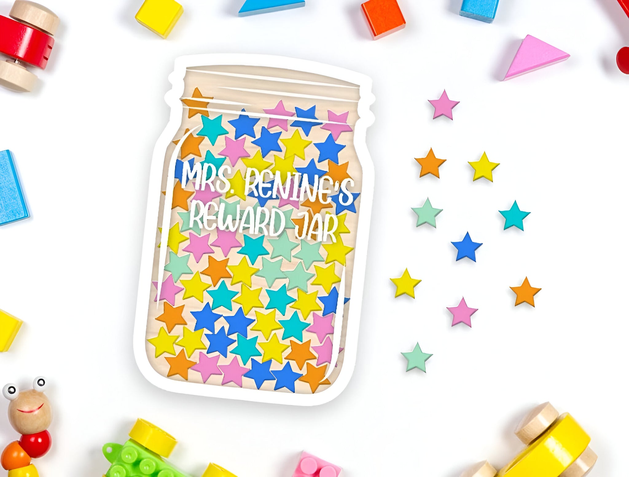 Personalized Stars Reward Jar REJAR
