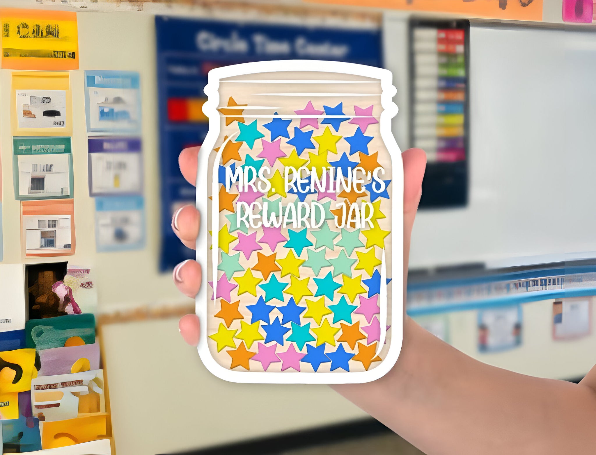 Personalized Stars Reward Jar REJAR