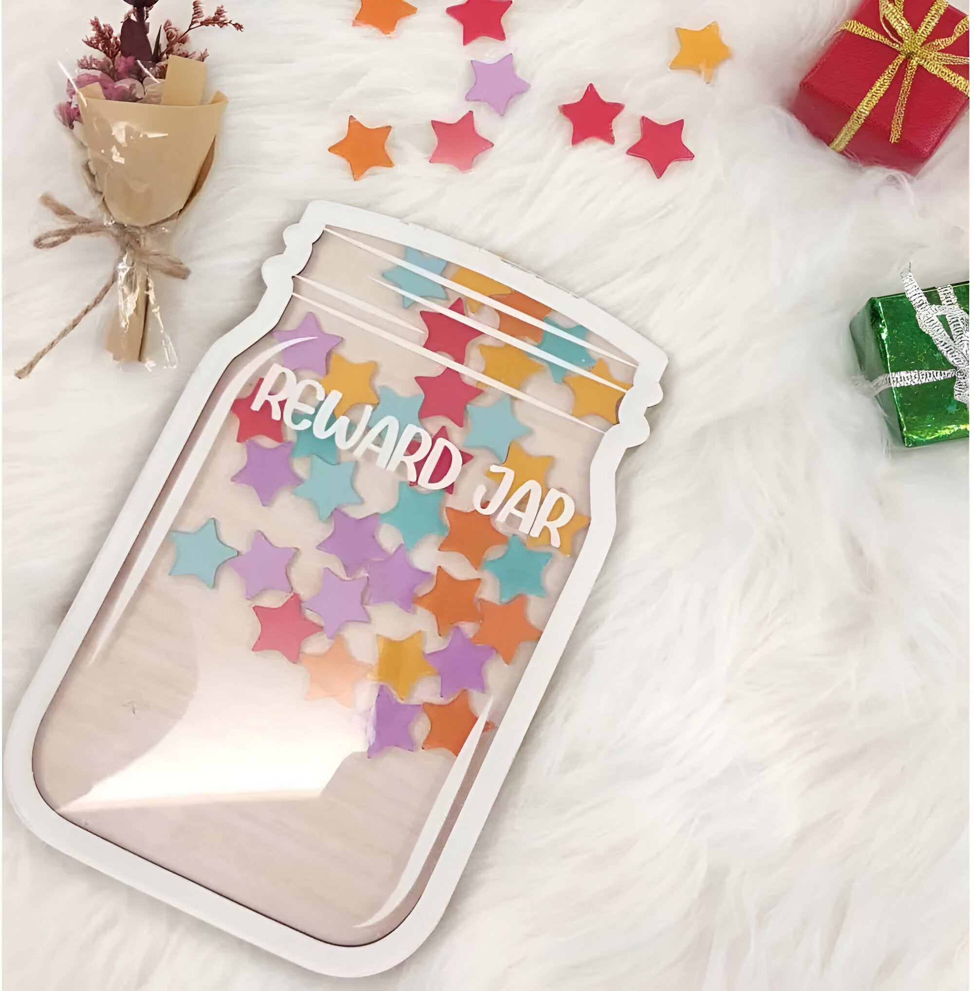 Personalized Stars Reward Jar Bulletin Board Reward Chart Lovely Potty Training Reward Jar Classroom rejar rejar1