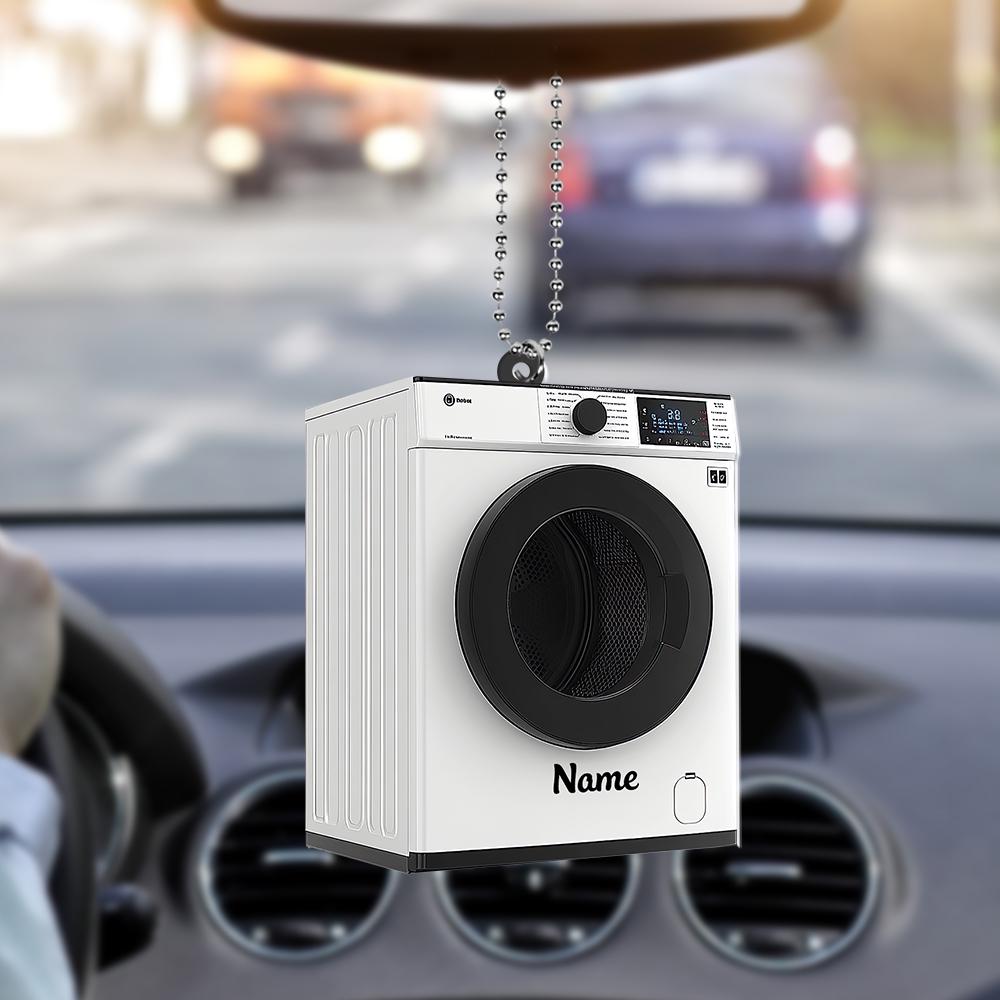 Personalized Washing Machine Ornament, Laundry Machine Christmas Ornament, Laundry Room Hanging Ornament, Laundry Room Decor HAOR0611