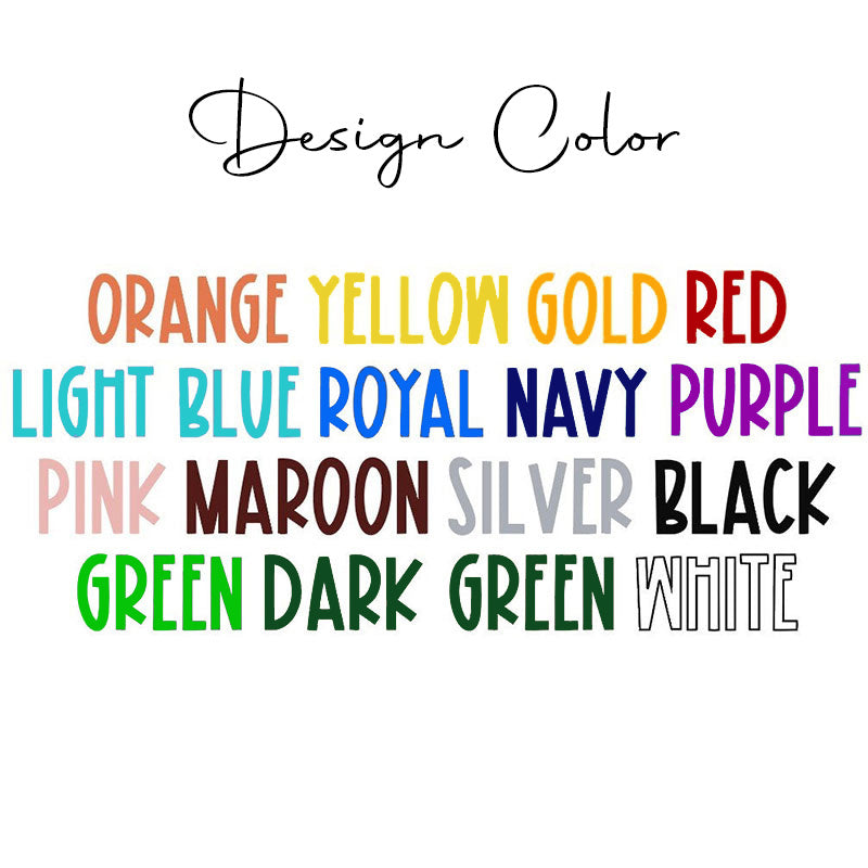 Personalized Music Teacher's Name Cute Musical Instrument Icons Teacher Two Sided T-Shirt 2MAT68