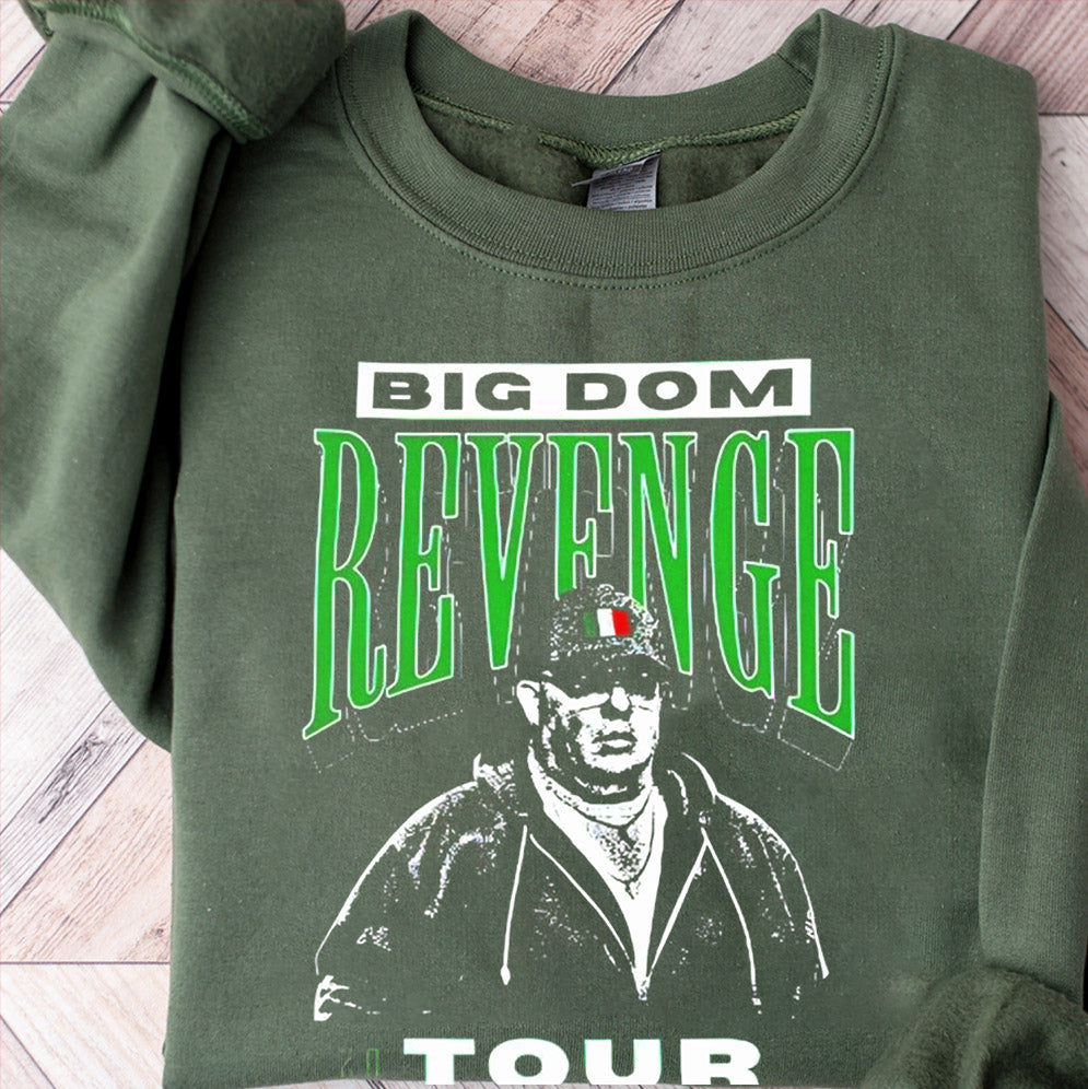 Philadelphia Eagles Big Dom Revenge Tour 2024 shirt, Sweatshirt, Hoodie And Tanktop