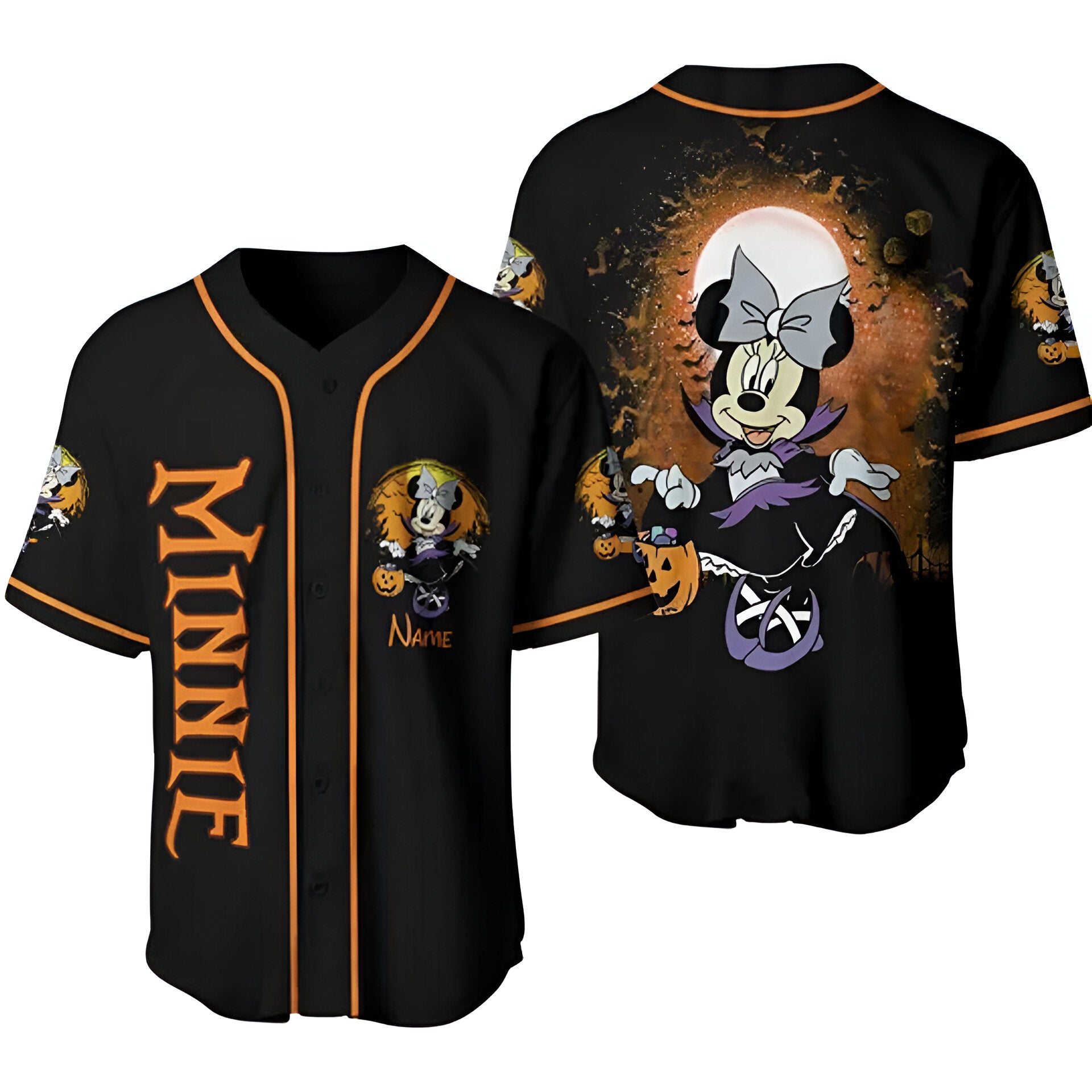 Minne Disney Halloween Jersey DHJ2207 12