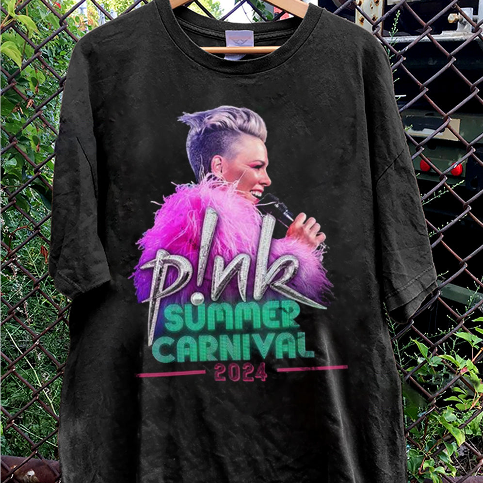 P!nk Shirt, Music Tour 2024 Shirt, Pink concert shirt V4, Pink Fan Concert Shirt, Singer Shirt, Music Lovers Shirt, Trendy Shirt