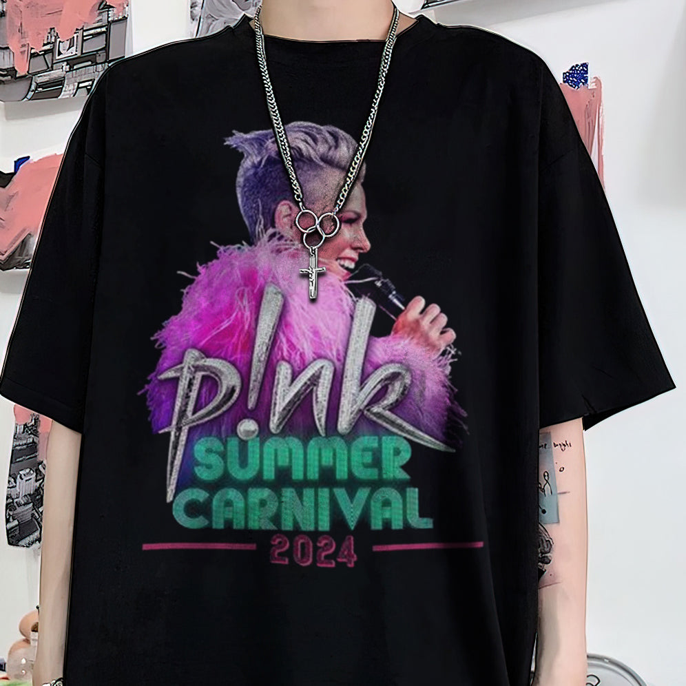 P!nk Shirt, Music Tour 2024 Shirt, Pink concert shirt V4, Pink Fan Concert Shirt, Singer Shirt, Music Lovers Shirt, Trendy Shirt