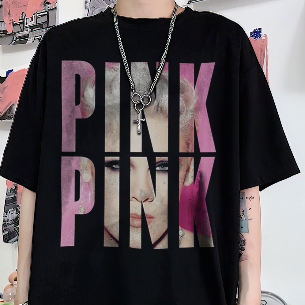 P!nk Shirt, Music Tour 2024 Shirt, Pink concert shirt V5, Pink Fan Concert Shirt, Singer Shirt, Music Lovers Shirt, Trendy Shirt