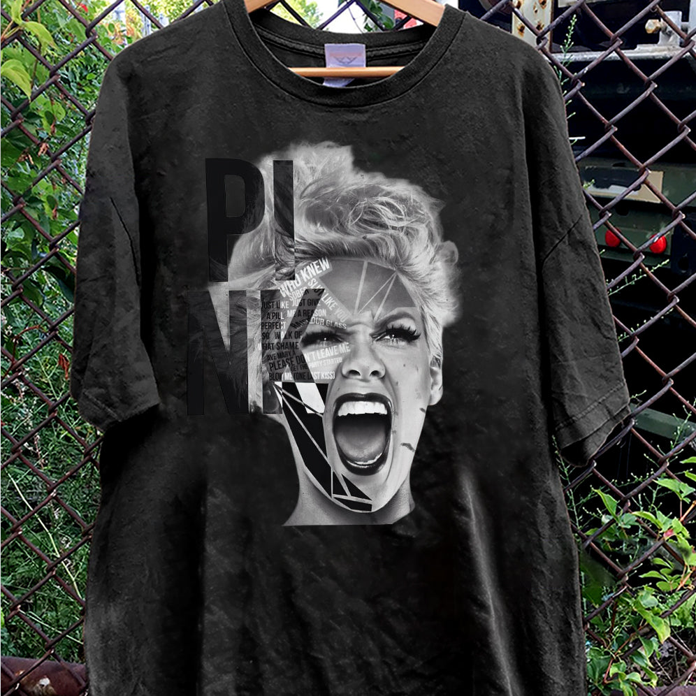 P!nk Shirt, Music Tour 2024 Shirt, Pink concert shirt V6, Pink Fan Concert Shirt, Singer Shirt, Music Lovers Shirt, Trendy Shirt