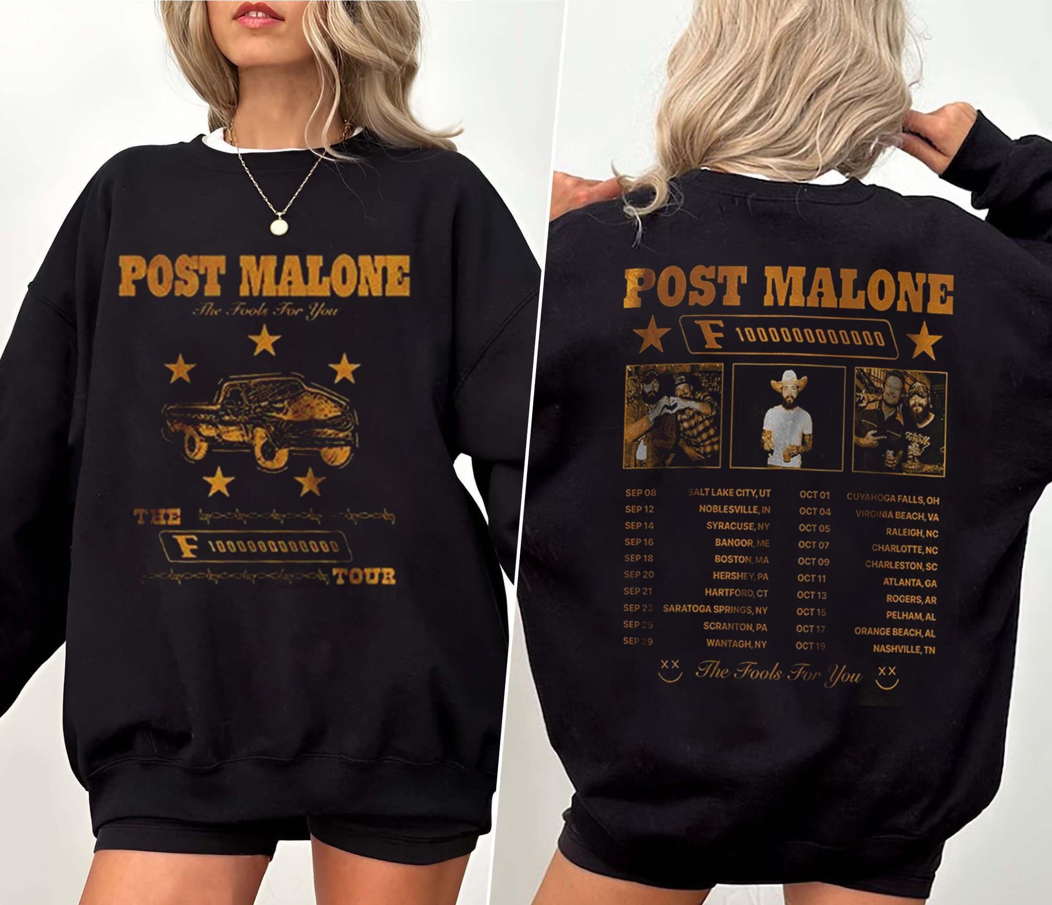 Post Malone Shirt, Post Malone The F-1 Trillion Album Shirt, 2024 Concert Shirt, Posty Tee, Tour 2024 Shirt msich