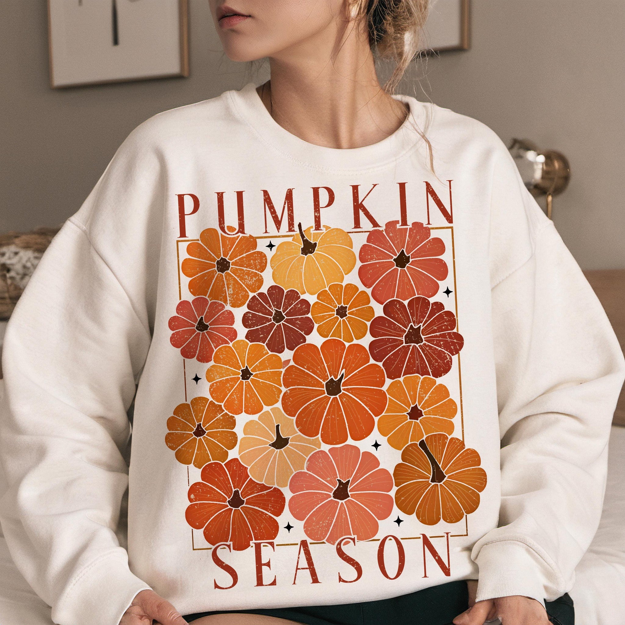Pumpkin Season Png, Fall Png, Fall pumpkin Sublimation Shirt png, Pumpkin png, Thanksgiving png, Autumn png, Fall shirt, Pumpkins, boho png SCU