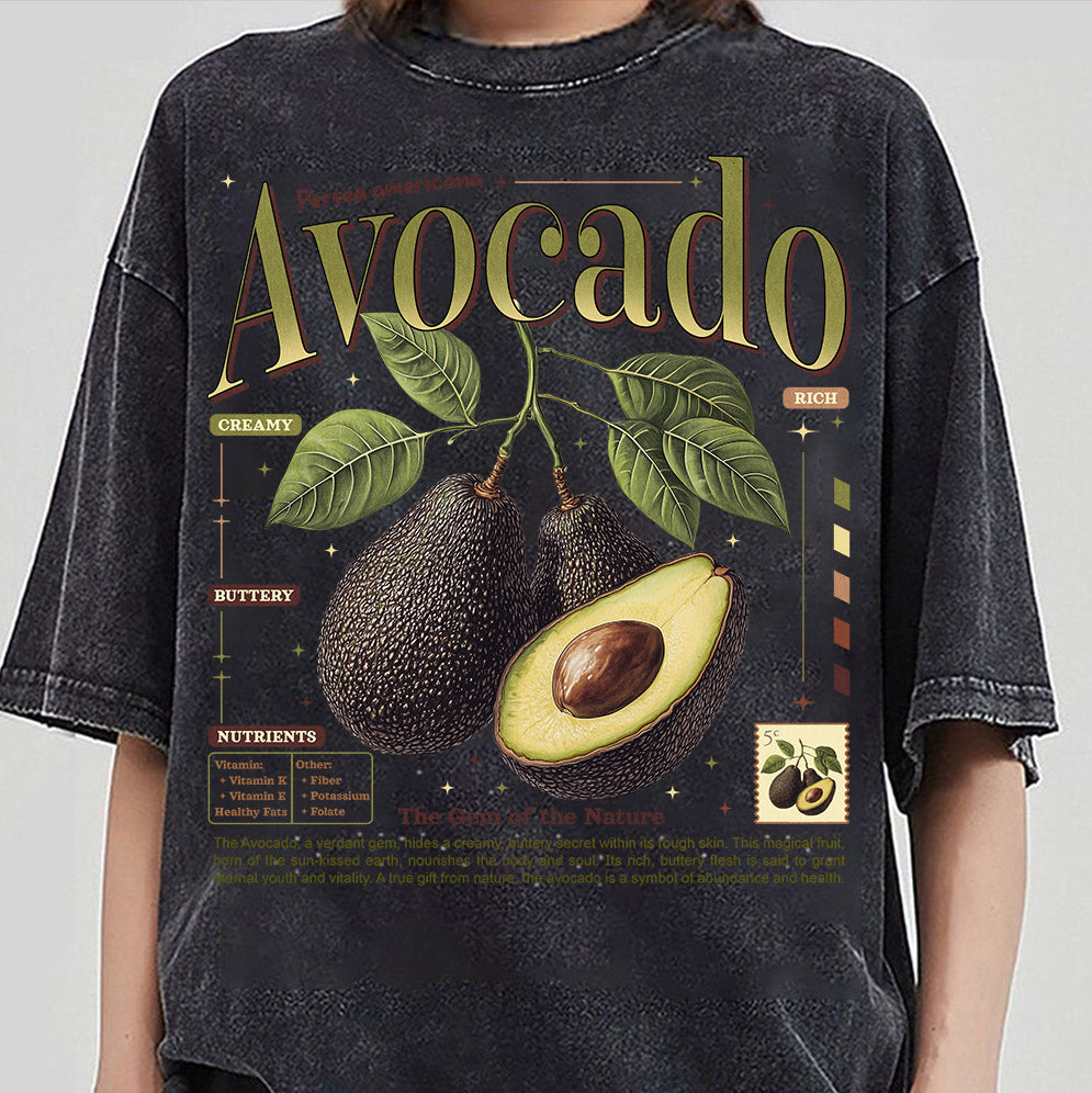 Retro Avocado PNG, Y2K Vintage Nostalgic 2000s Trendy Sweet Fruits Natural Lover